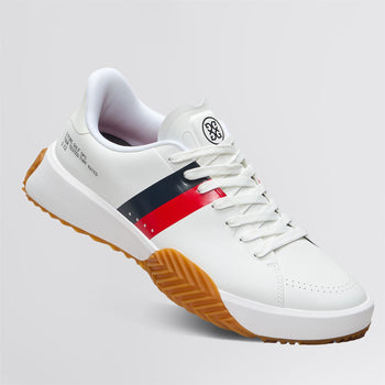 G/FORE G.112 Stripe Golf Shoes Snow/Multi | TRENDYGOLF USA