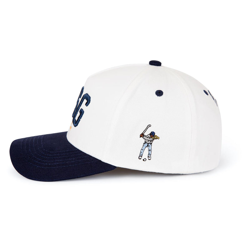 Five Panel Cap Bright White Midnight