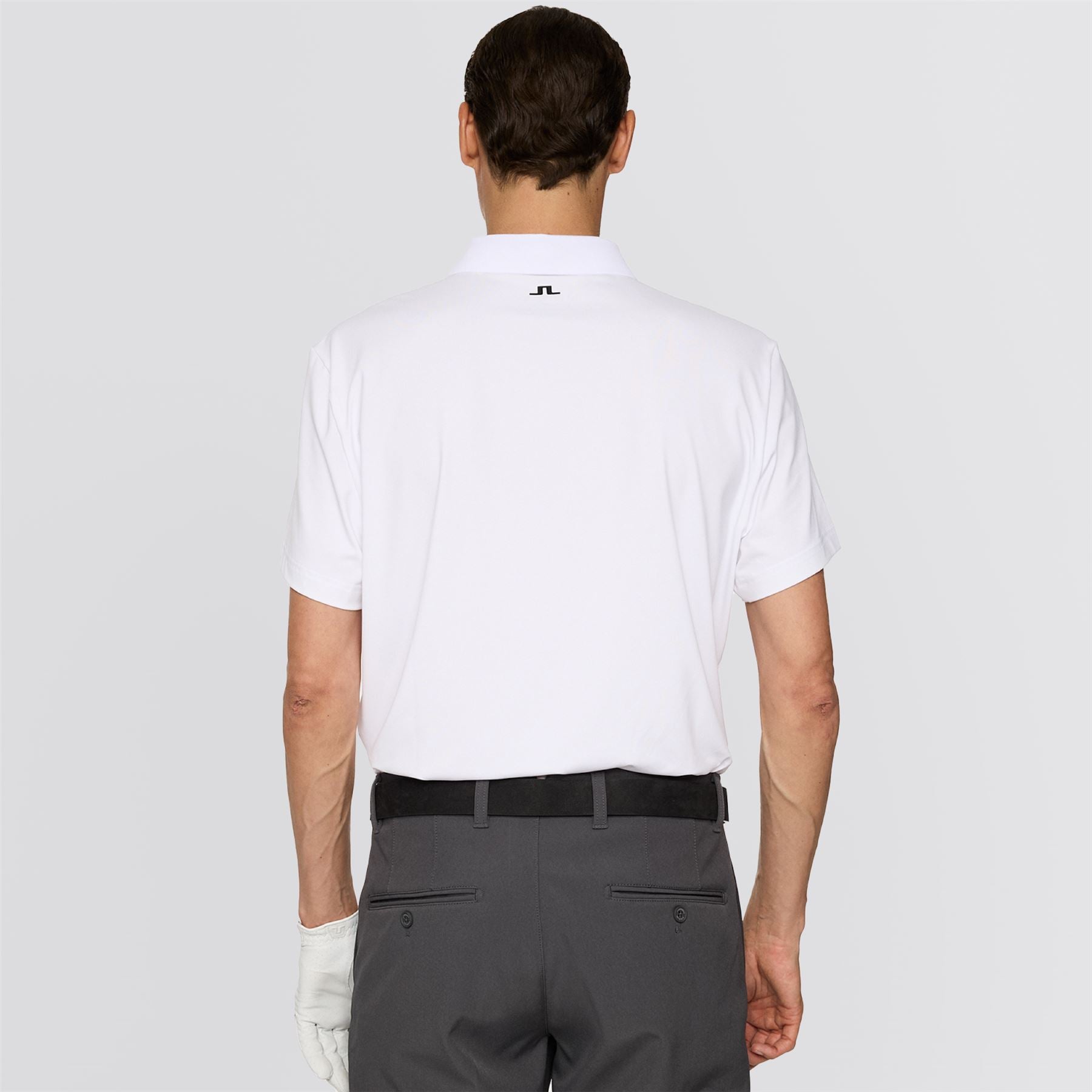 J.Lindeberg Pontus Polo White | TRENDYGOLF USA