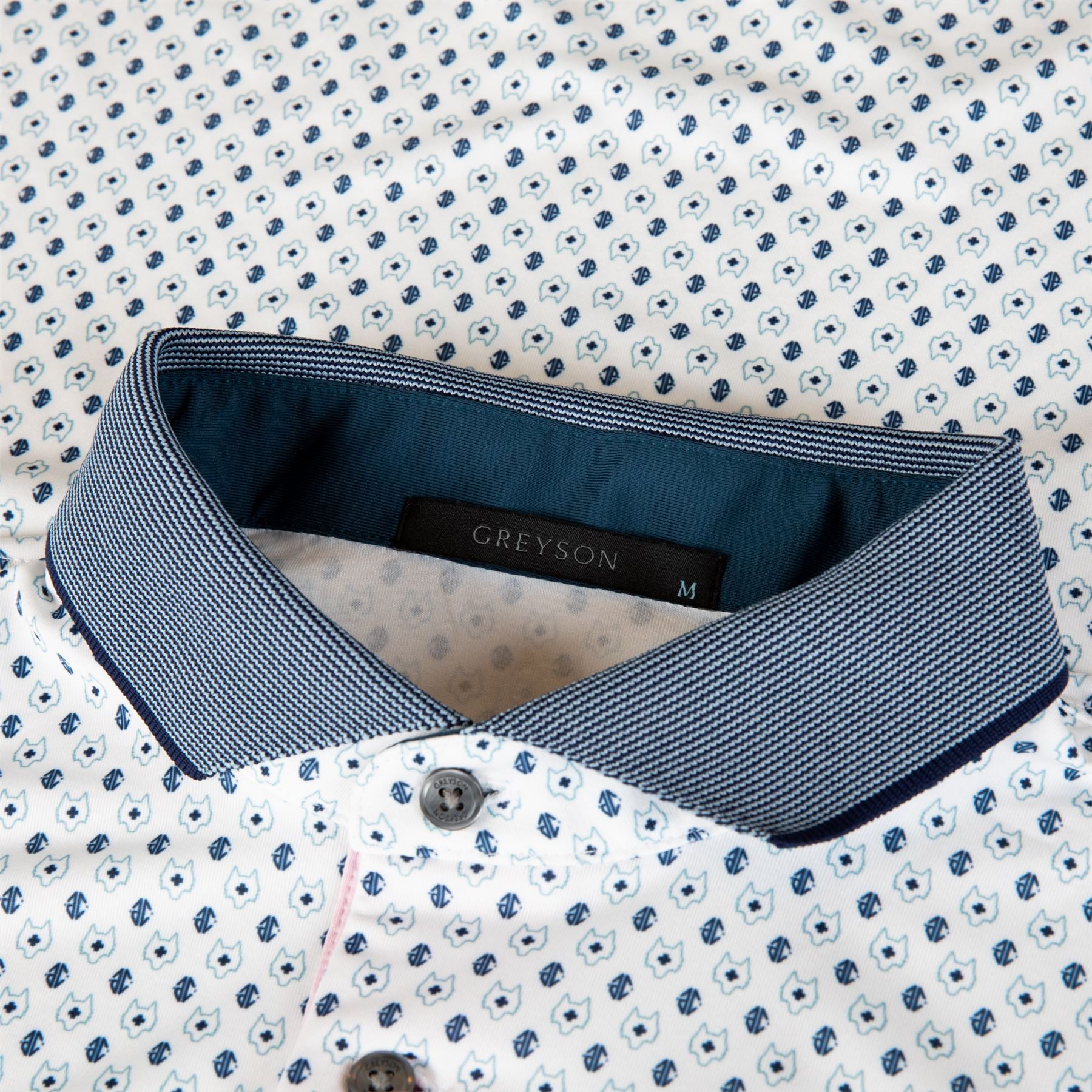 Greyson グレイソン GOLF セーター ウルフロゴ カシミヤ混 M（L） Greyson グレイソン GOLF セーター ウルフロゴ カシミヤ混 M（L