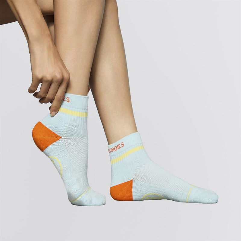 Pray For Birdies Quarter Socks Daybreak