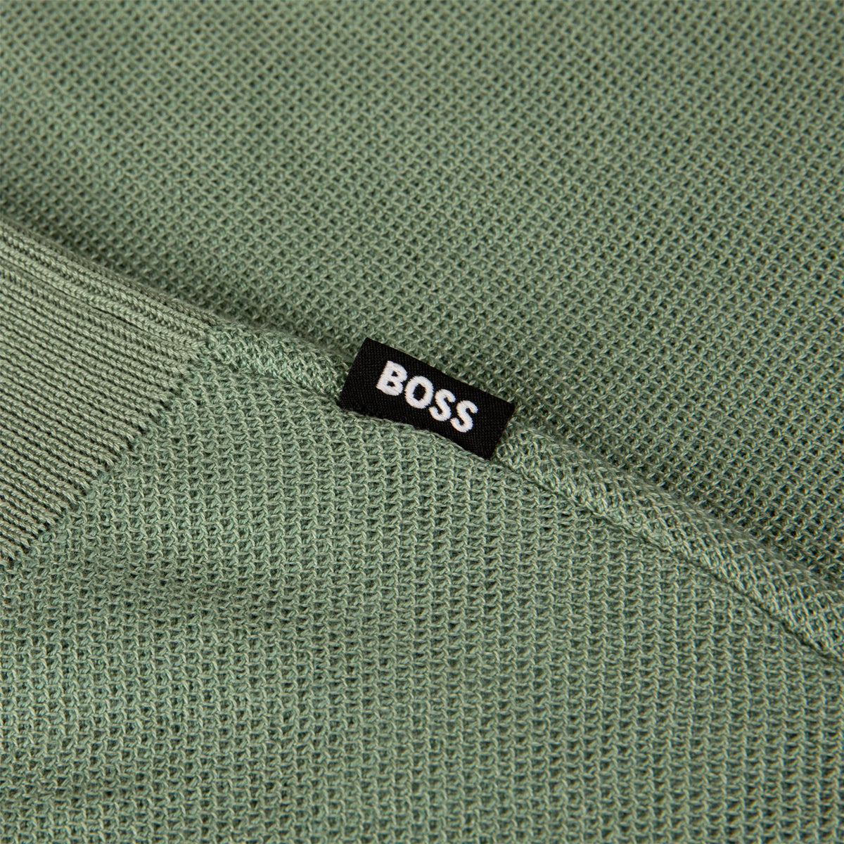 Jianluca Cotton Polo Open Green
