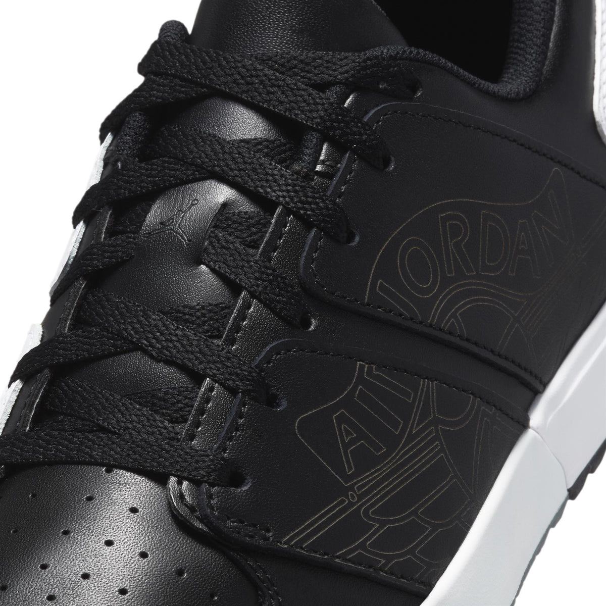 Air Jordan 1 NU Retro Golf Shoes Black/White/Cool Gray