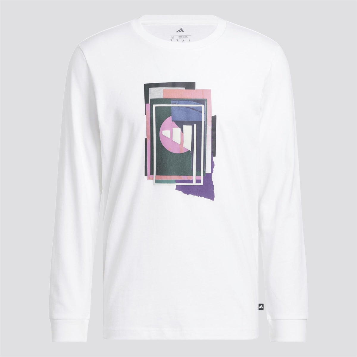 Beyond The Course Graphic LS Tee White