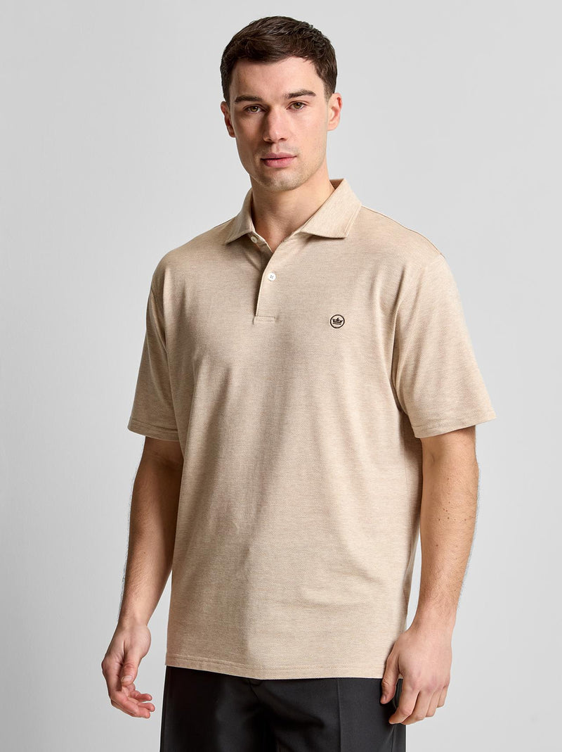 Excursionist Flex Herringbone Knit Polo