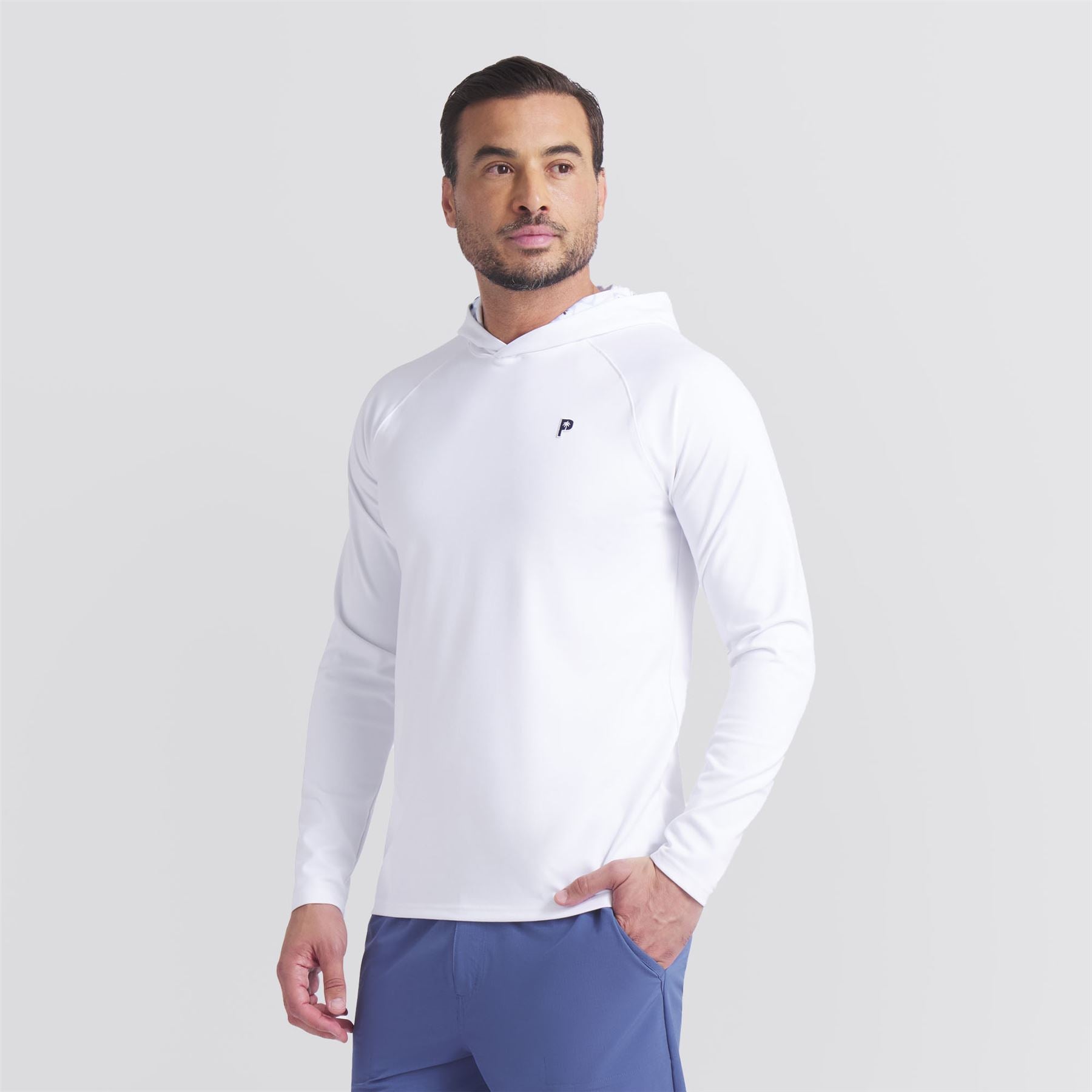 x PTC Cloudspun Tech Hoodie White Glow