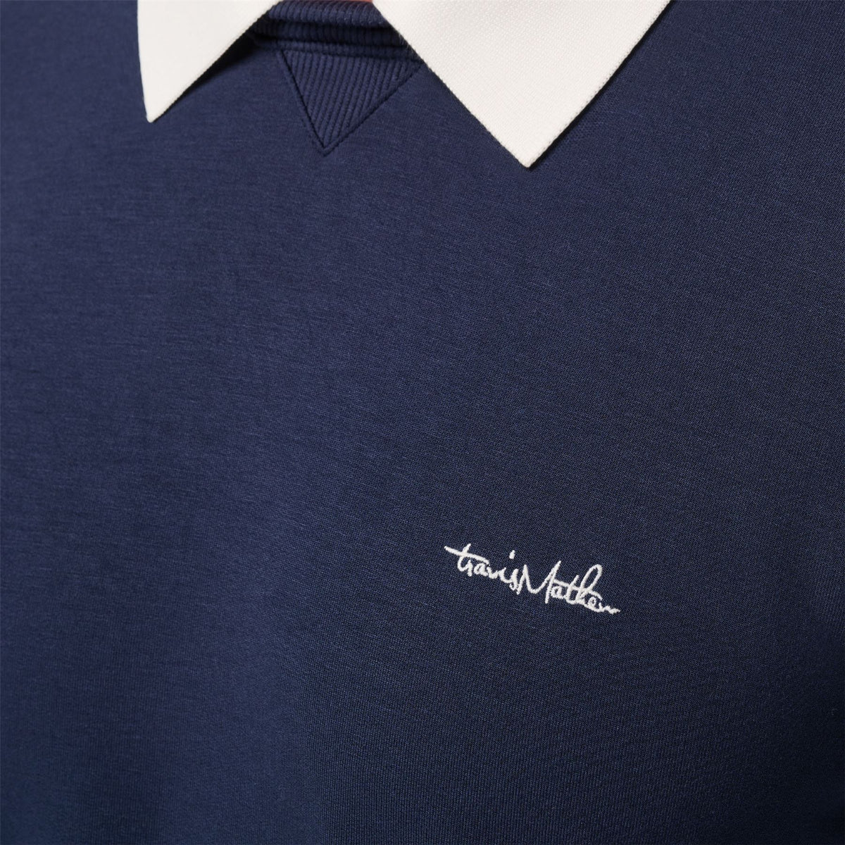 Amenities Collar Crew Sweater Total Eclipse