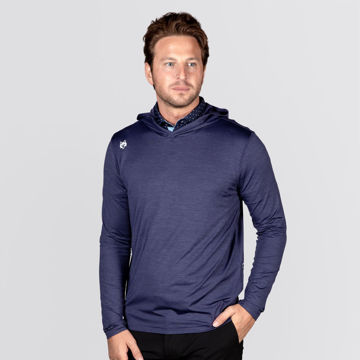 Guide Sport Hoodie Maltese Blue