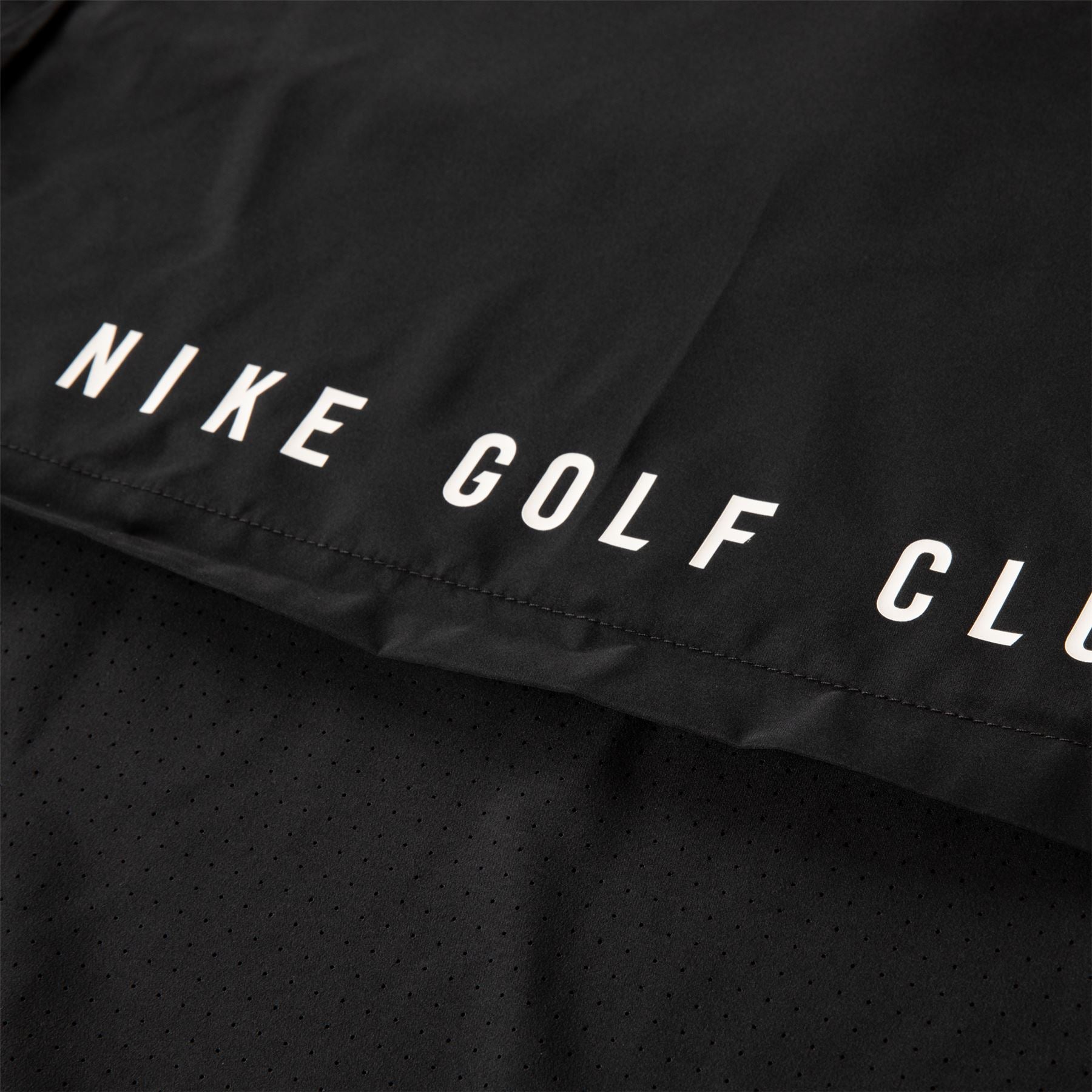 Nike Dri-FIT NGC Half Zip Jacket Black/White | TRENDYGOLF USA