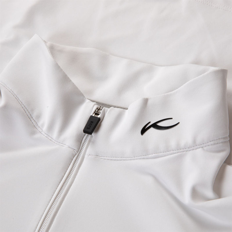 Womens Sunshine Sport Half Zip Mid Layer White