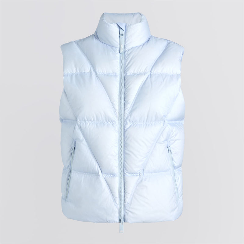 Womens Featherweight Down Fill Puffer Vest Pale Baja