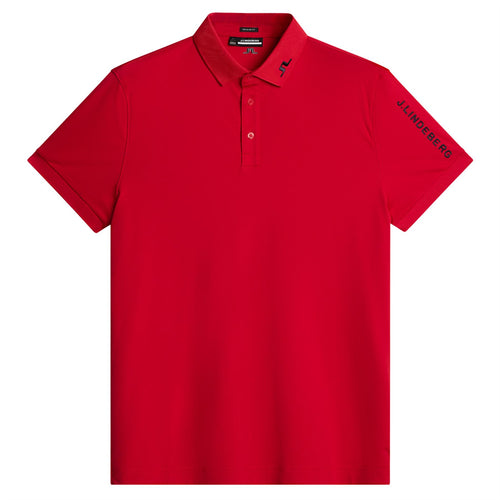 Tour Tech Regular Fit Polo Barbados Cherry - AW24