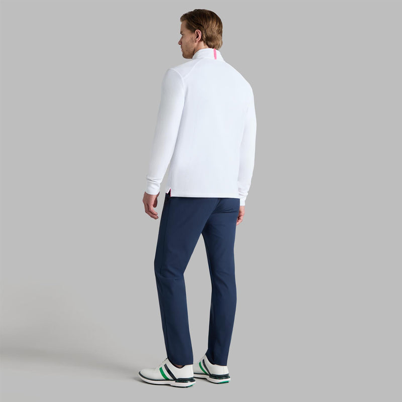 Waffle Knit Quarter Zip