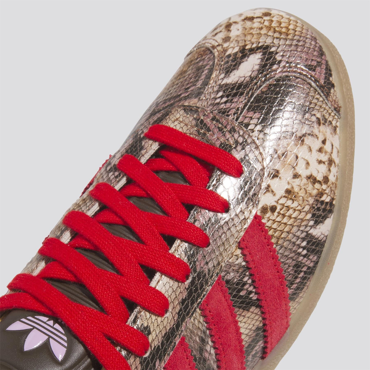 Gazelle Lux Spikeless Golf Shoes Preloved Brown/Better Scarlet/Bliss Lilac