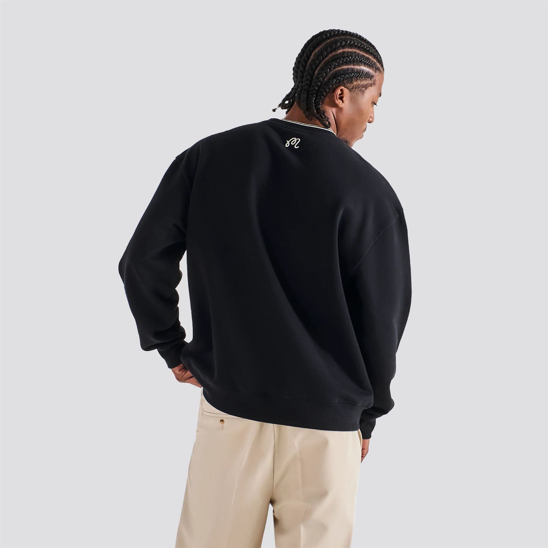 Malbon Monarch Crewneck Sweater Black | TRENDYGOLF USA