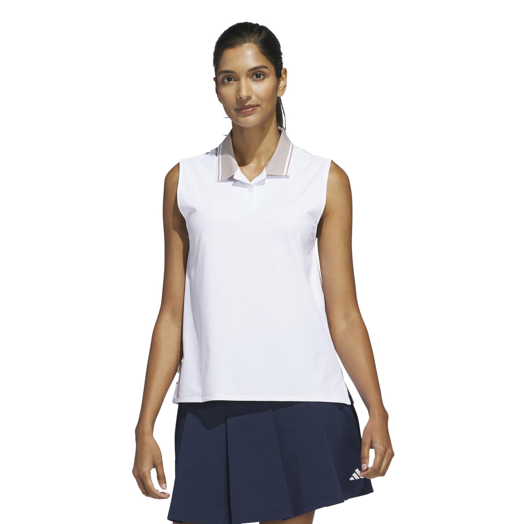 Womens Beyond The Course Twistknit Polo Yellow