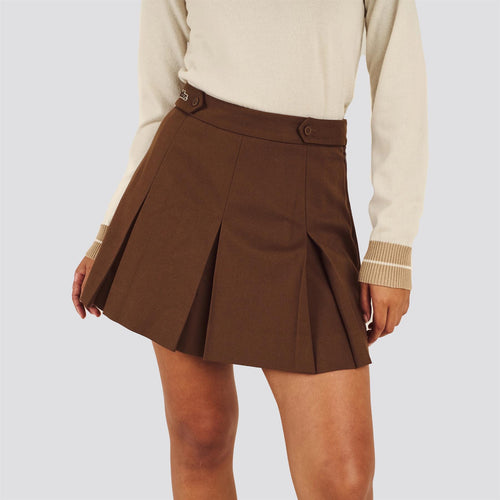 Womens Kiera Skirt Brown