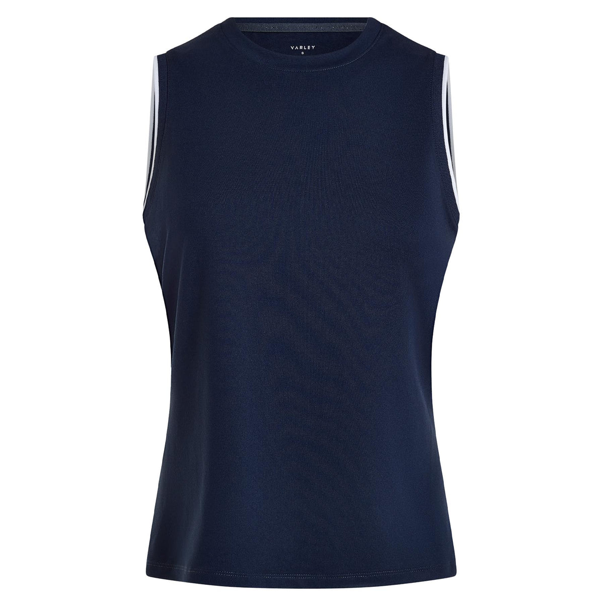 Womens Arton Performance Tank Polo Blue Nights/White