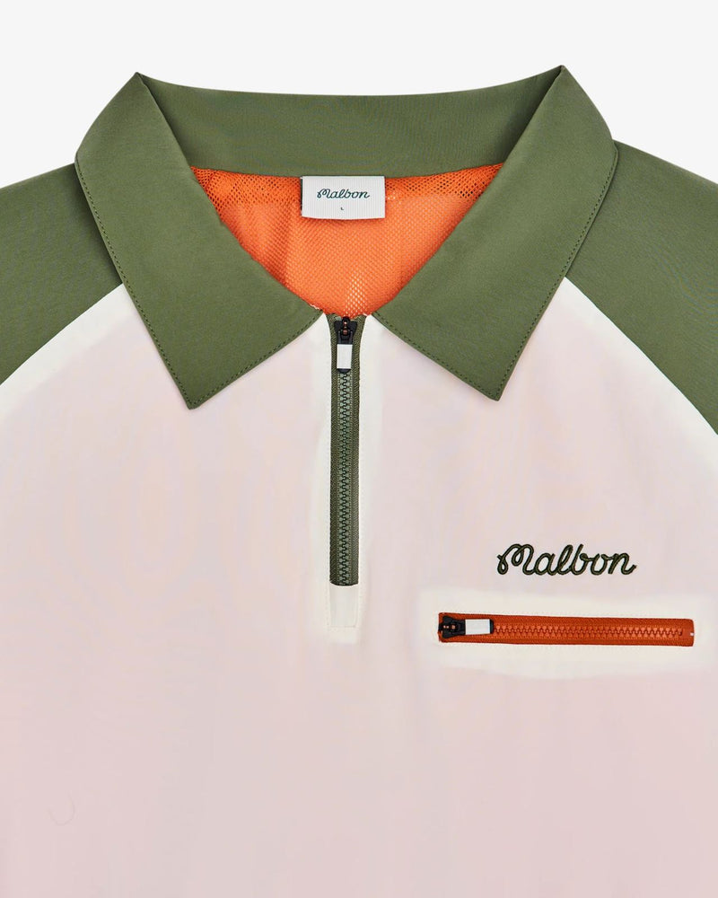 Marina Windshirt Cream/Olivine
