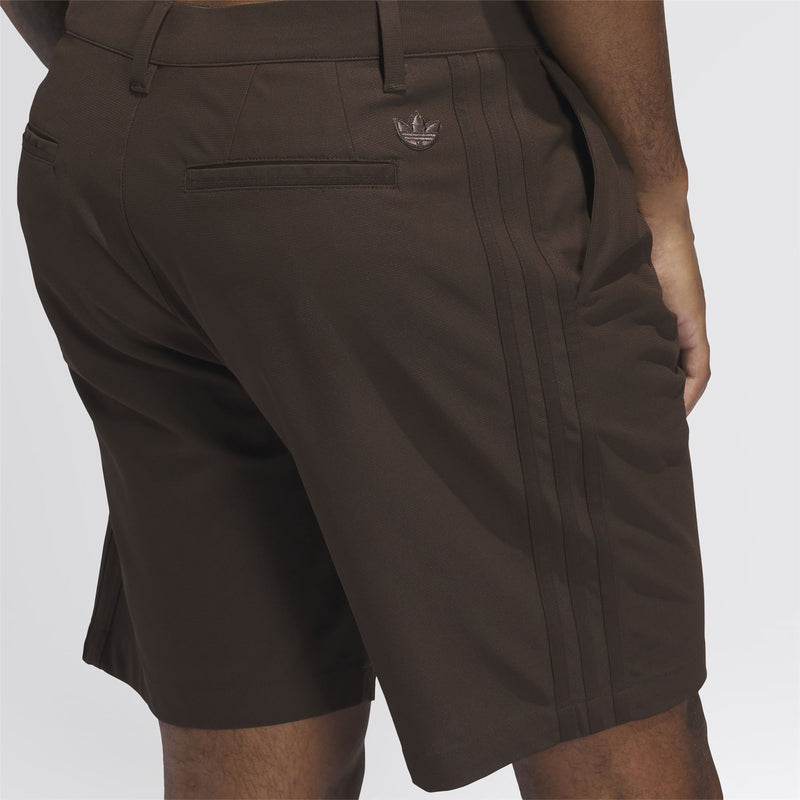 Originals Twistknit Pleated Shorts Dark Brown