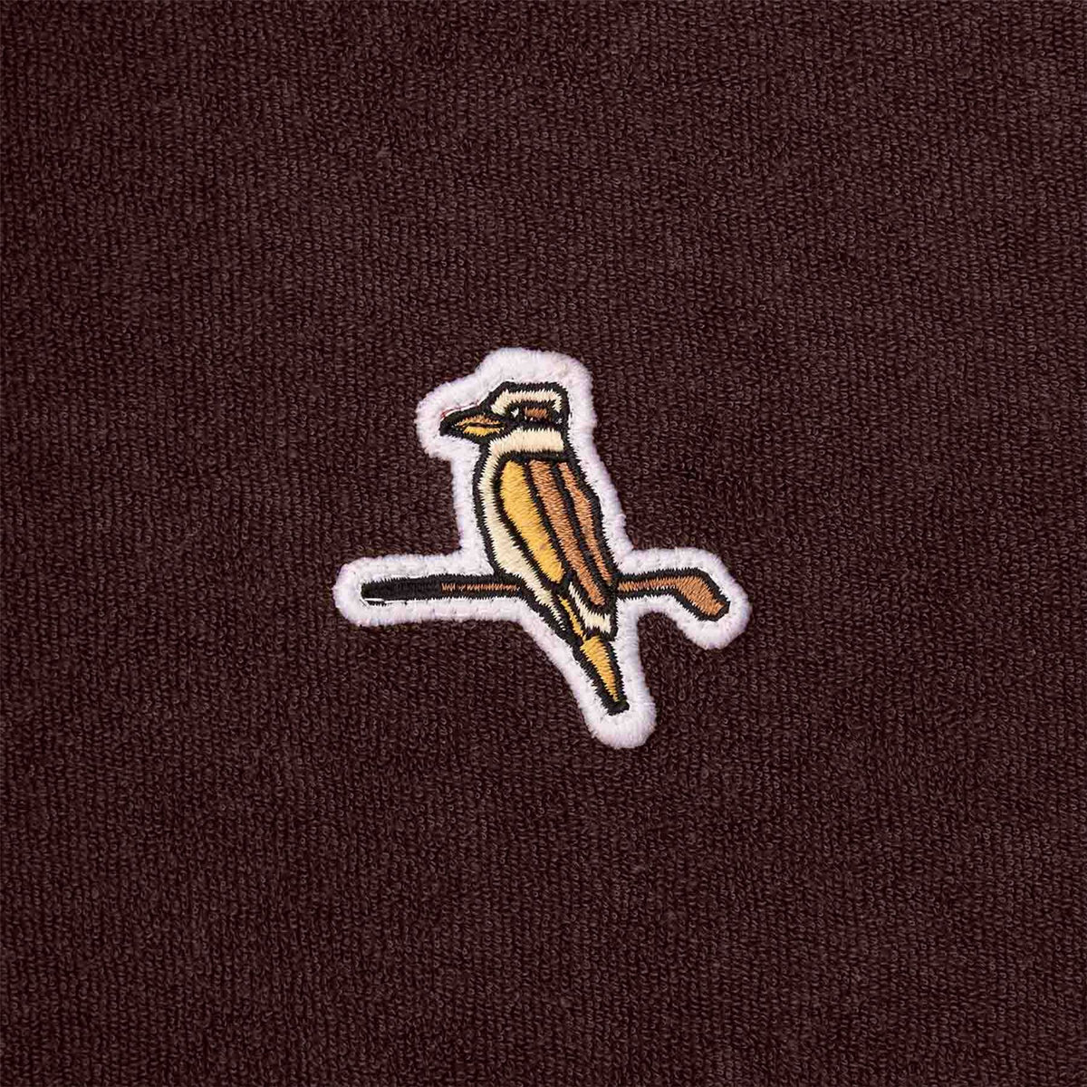 Kooka Terry Polo Deep Chocolate