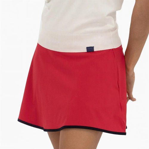 Womens Flare Skirt Red