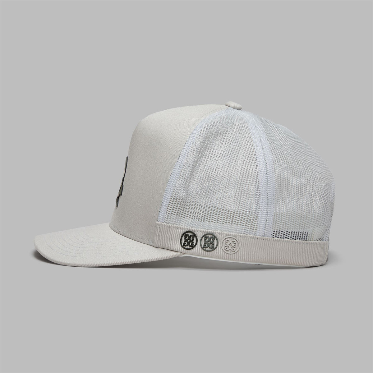 Camo Skull & Tees Tall Trucker Cap Pumice