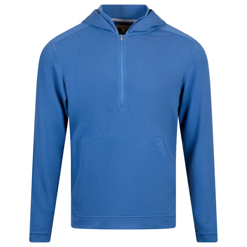 Grid Performance Half Zip Hoodie Sailor Blue