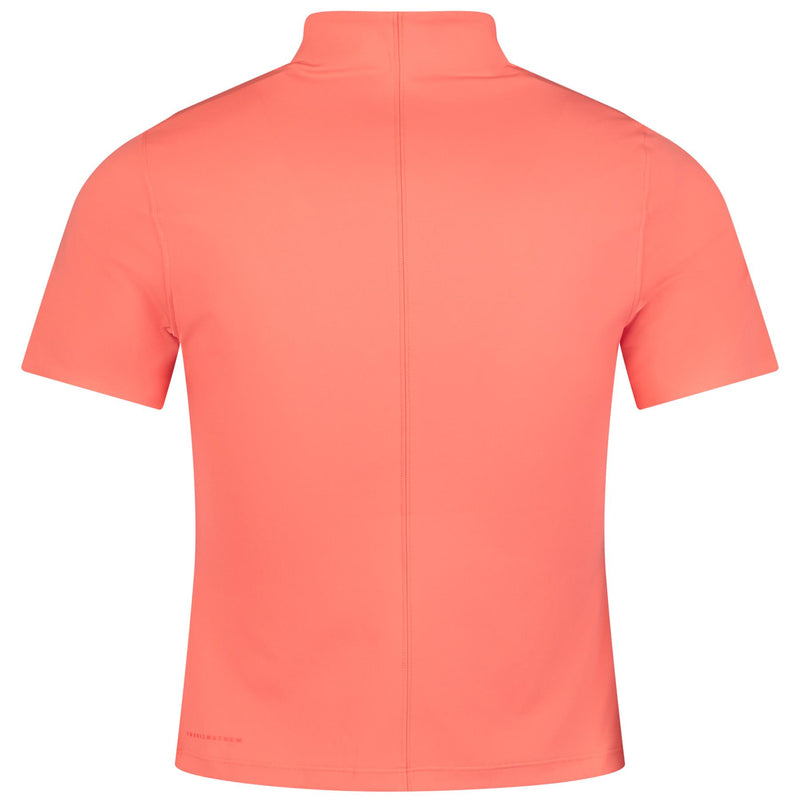 Womens Sunfire Zip Polo Porcelain Rose