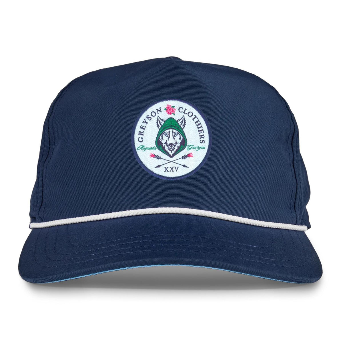 Crest Rope Hat Maltese Blue