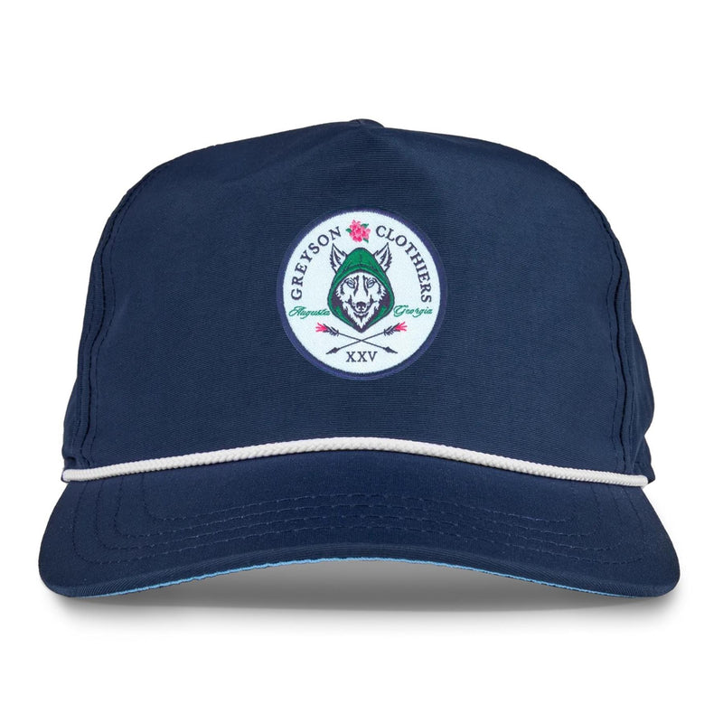 Crest Rope Hat Maltese Blue