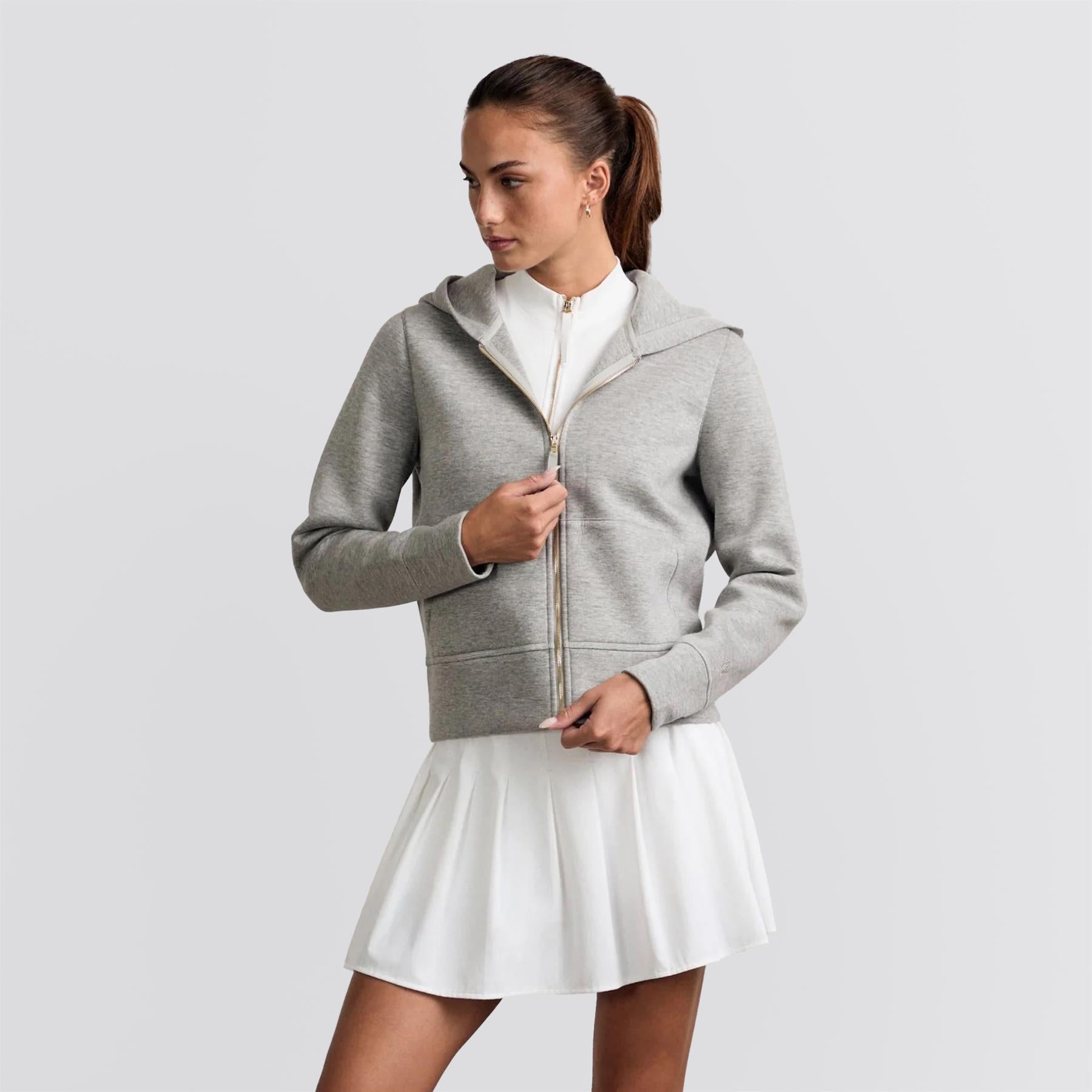 Womens Amelia Hoodie Grey Marl