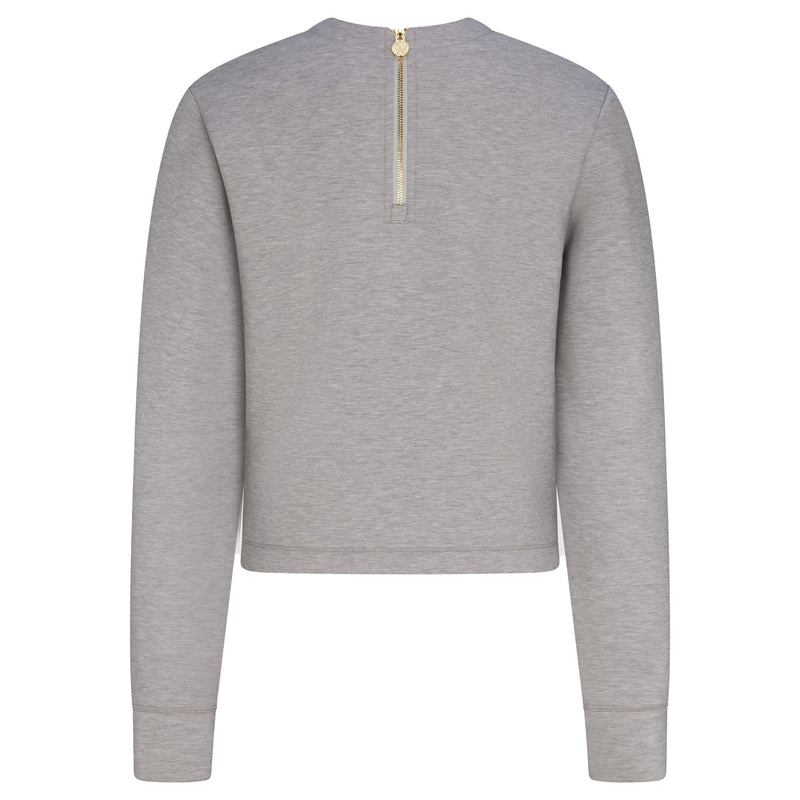 Womens Keri Crew Neck Heather Gray