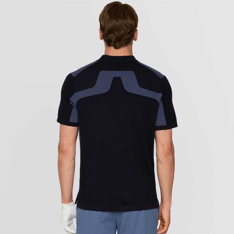 Ruben Knitted Shirt JL Navy