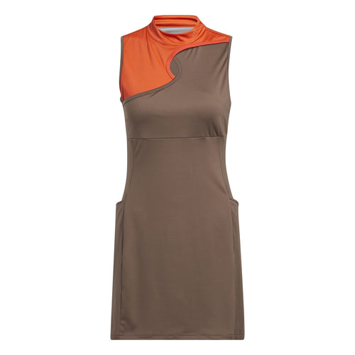 Womens Ultimate365 Tour Colorblocked Dress Earth Strata - SS23