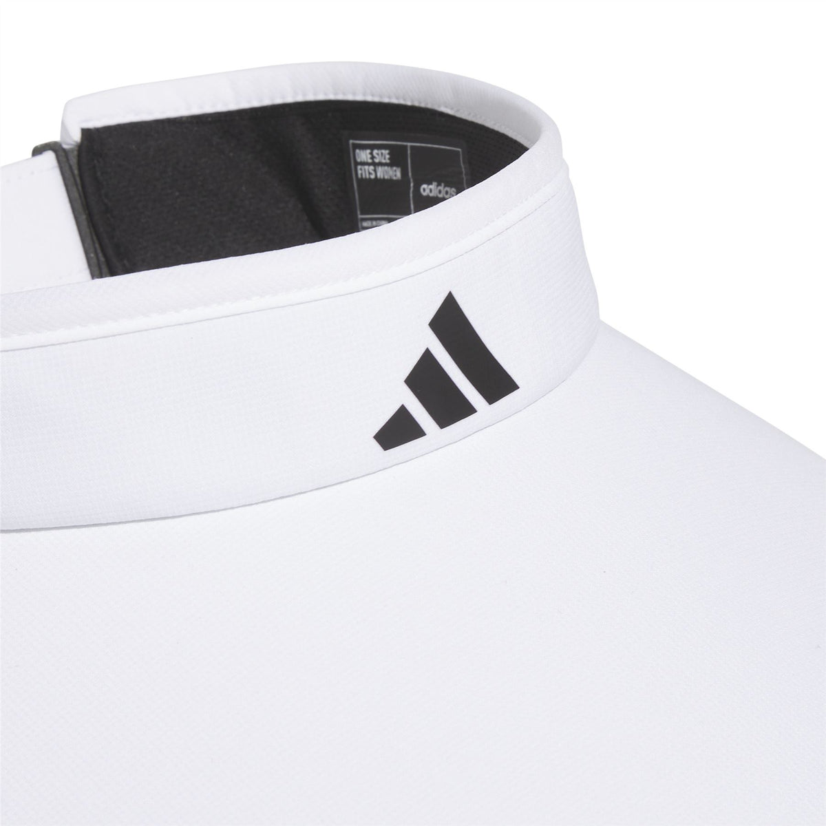 Womens Wide Tour Visor White