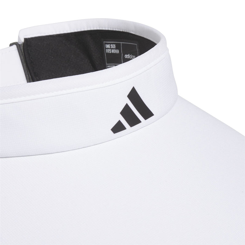 Womens Wide Tour Visor White