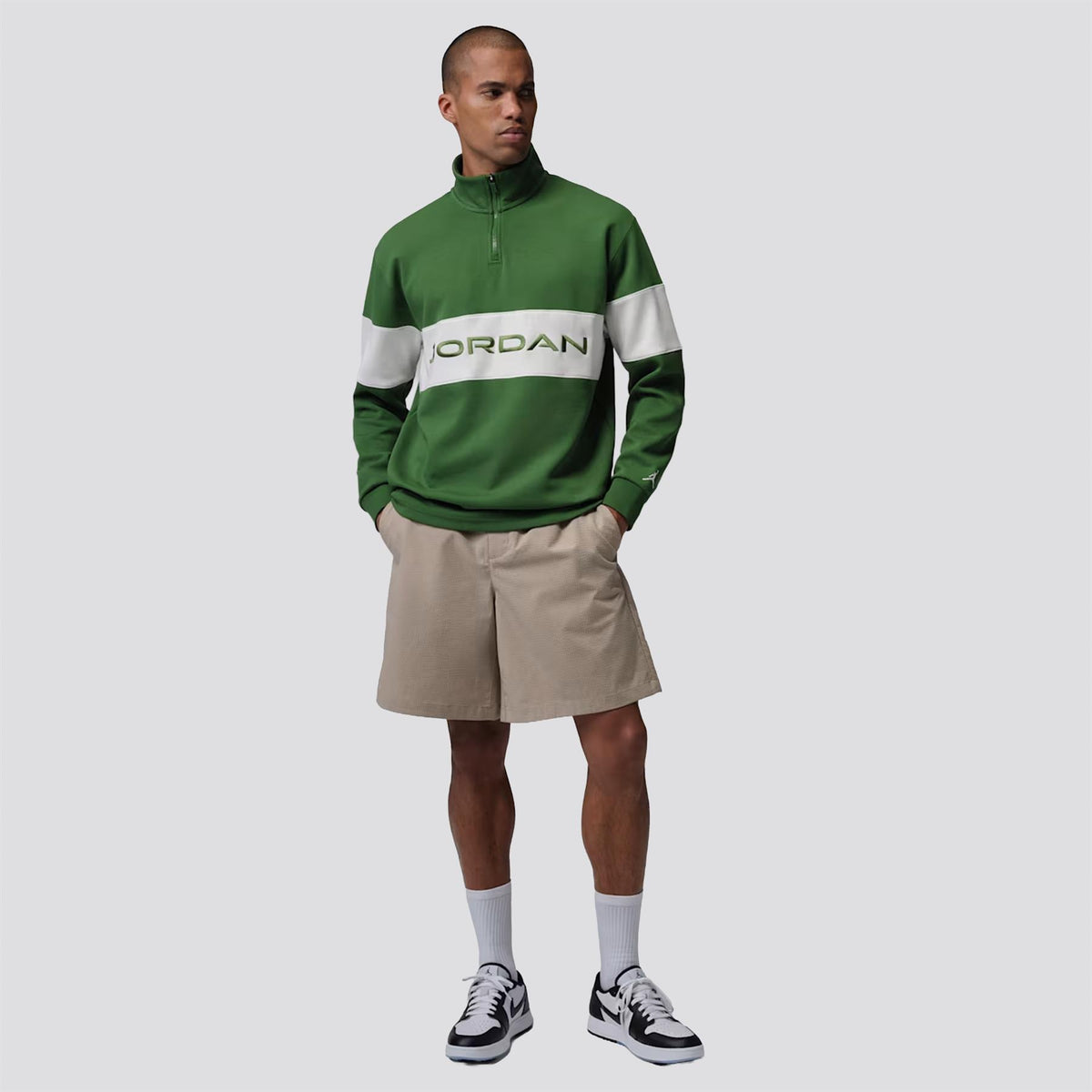 Jordan Dri-Fit Novelty Golf Shorts Khaki