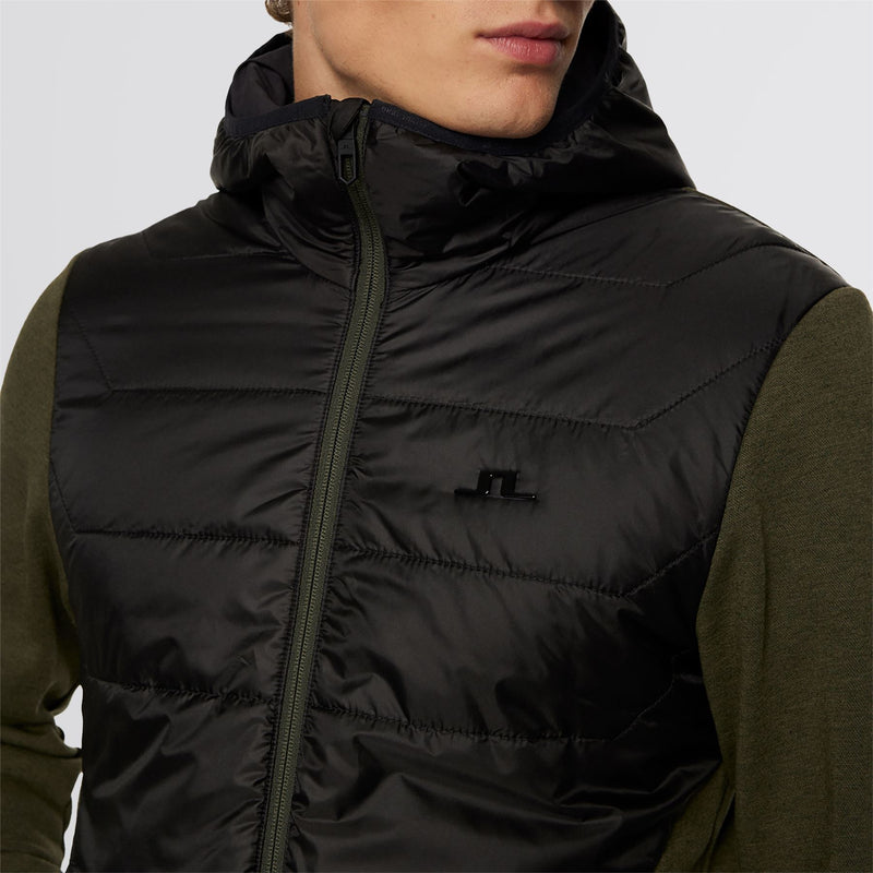 Gregory Hybrid Hoodie Forest Green