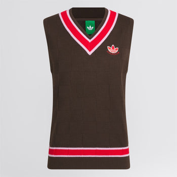 adidas Golf Originals Originals Knitted Vest Dark Brown