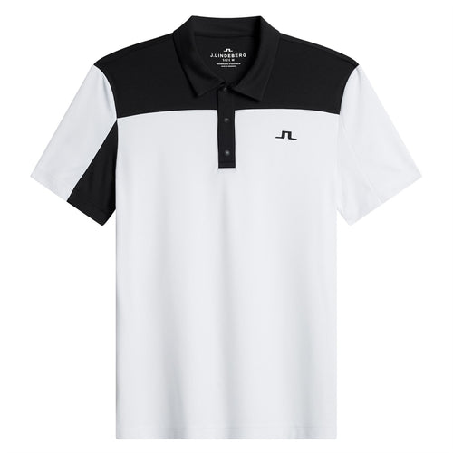 Anders TX Jersey Slim Fit Polo White - SS25