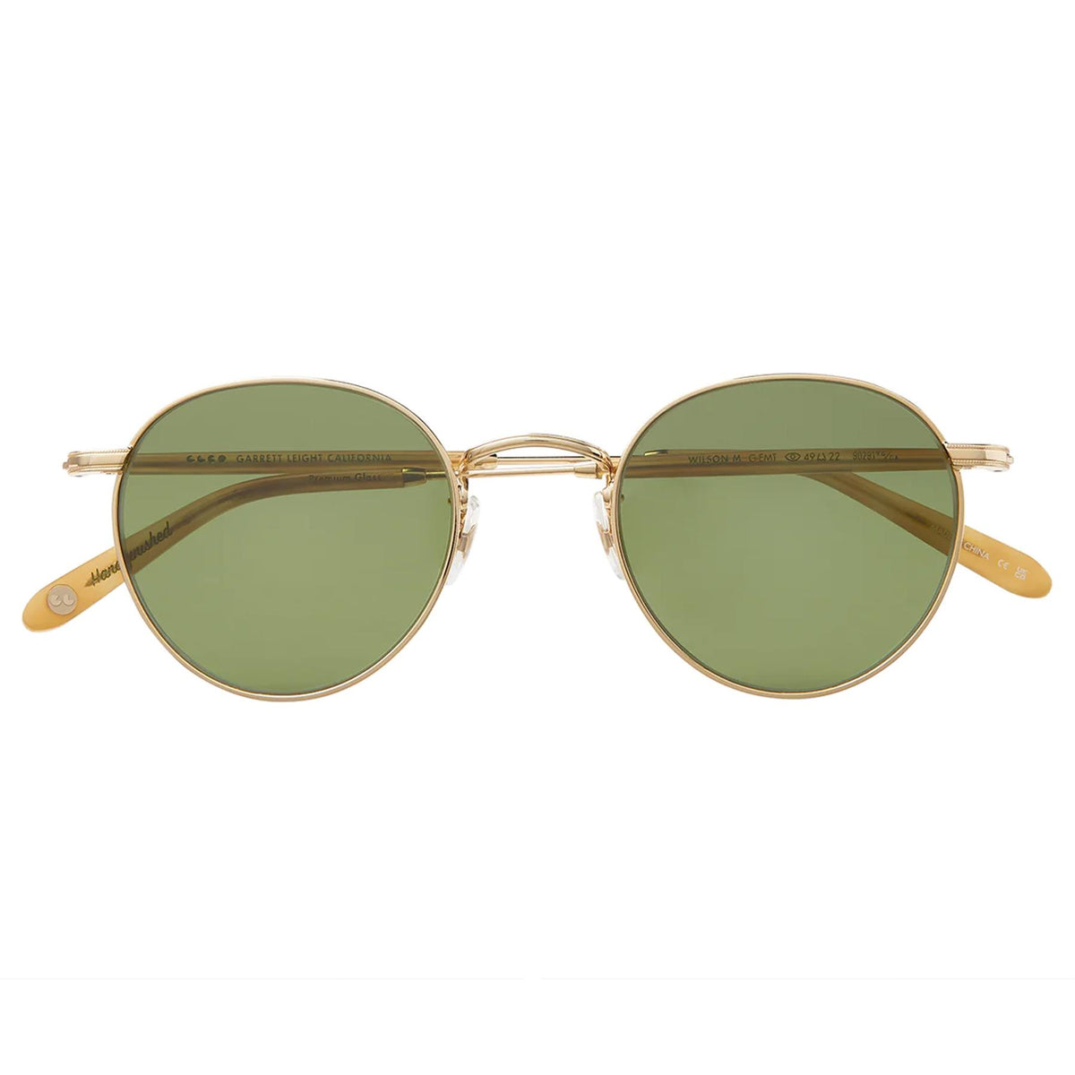 Wilson M 49 Gold-Ember Tortoise/Semi-Flat Pure Green