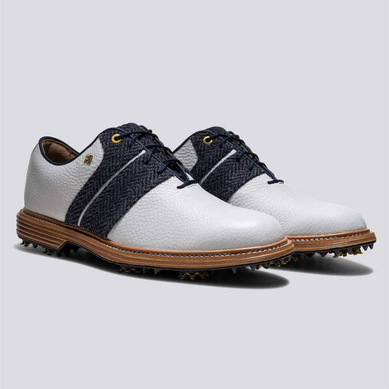 Premiere Series Packard Spiked Golf Shoes White/Navy