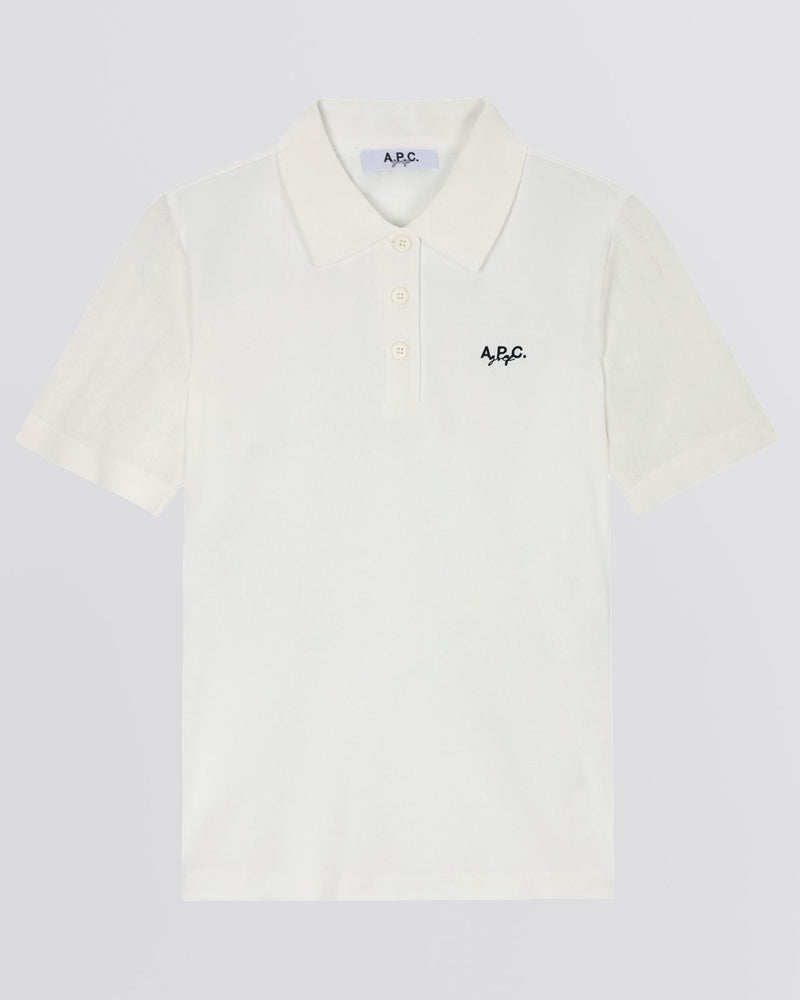 Gaia Polo Shirt White