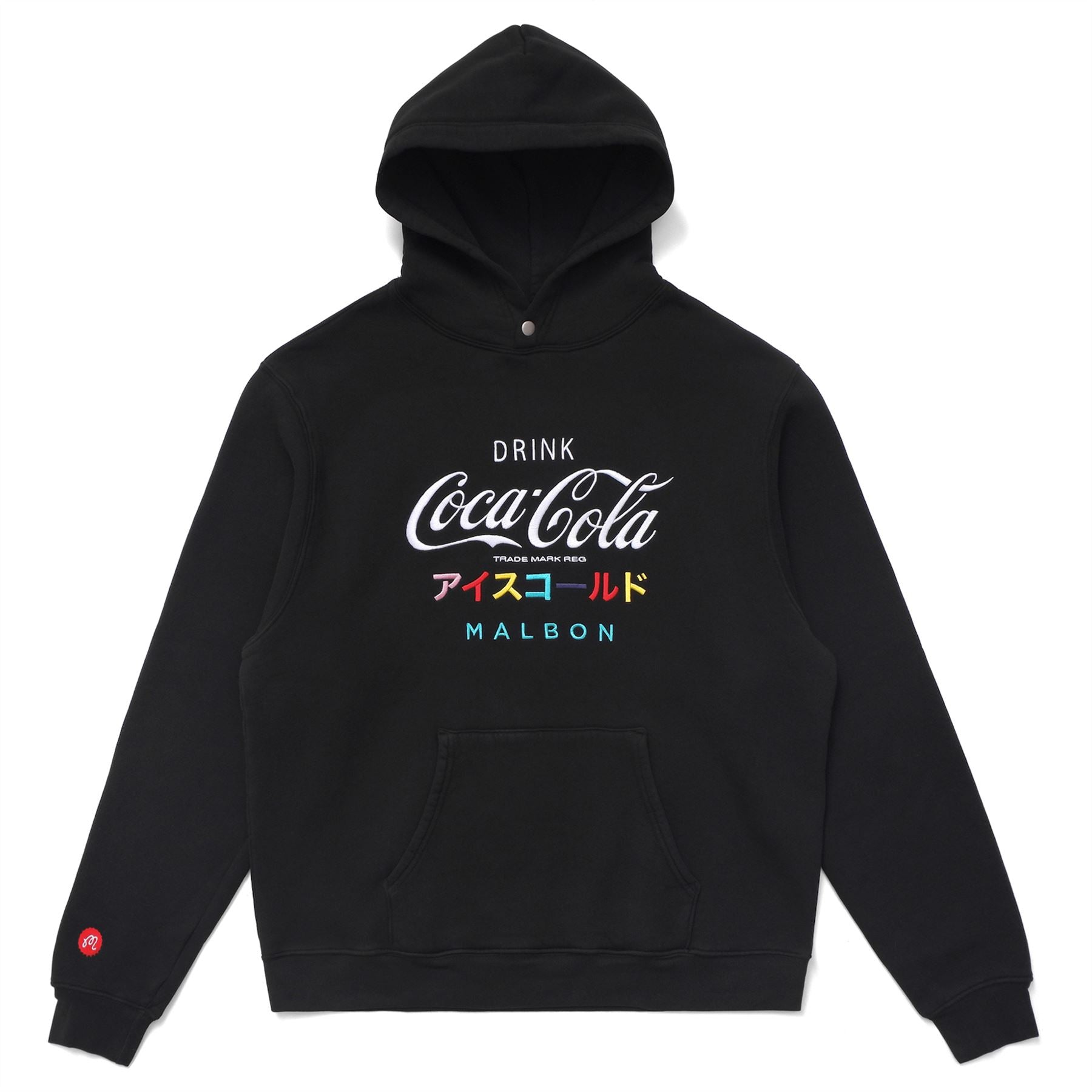【MALBON】[MALBON X COCA-COLA] ICE COLD HOODIE /追跡付 Malbon Golf x Coca Cola Ice Cold Hoodie Black | TRENDYGOLF USA