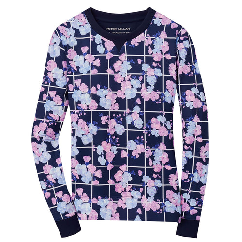 Womens Birdie Sport Sweatshirt Navy Picnic Floral - SS23