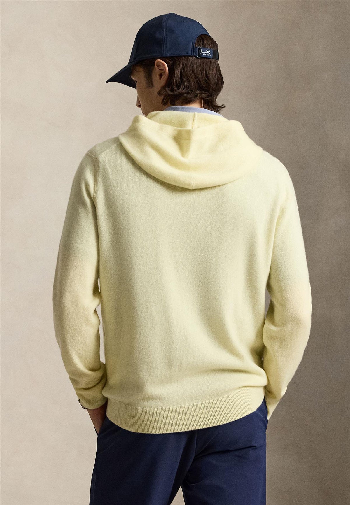 RLX Washable Cashmere Sweater T Bird Yellow