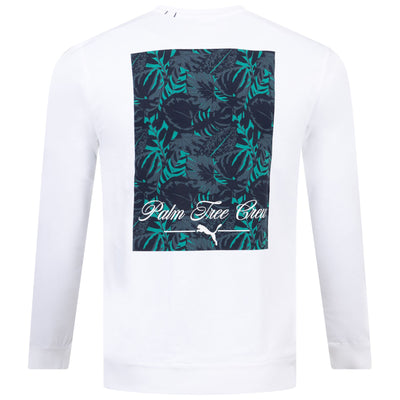 x PTC Glitch Graphic Crewneck White Glow