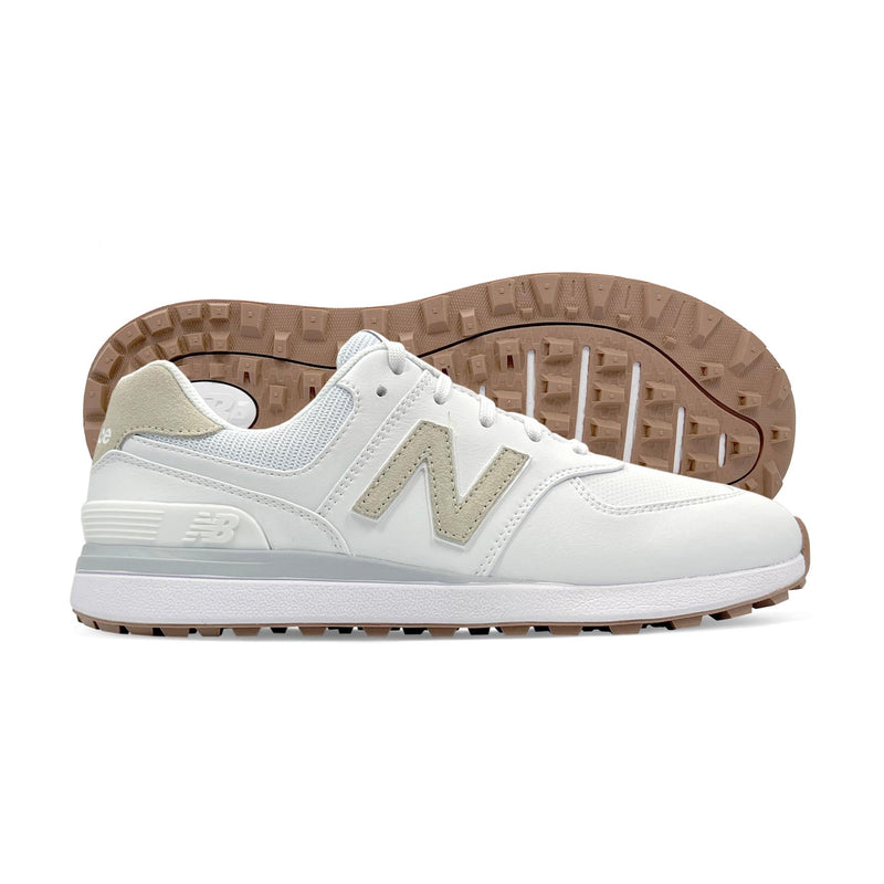 Womens 574 Greens V2 Golf Shoes White