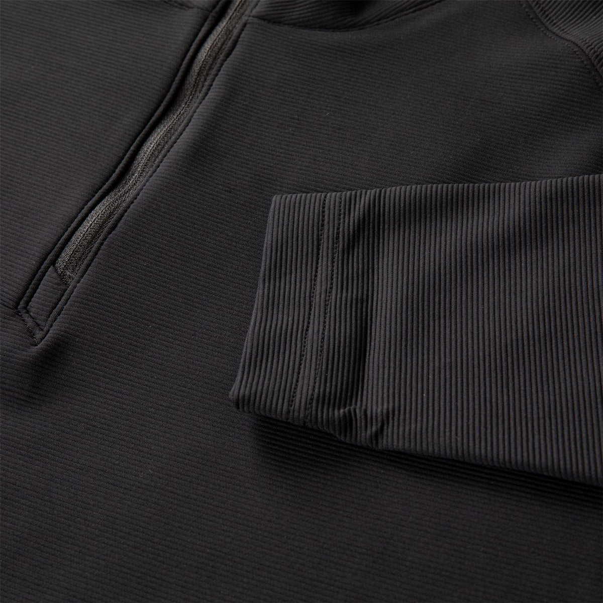 The Stuart Pullover Mid Layer Black